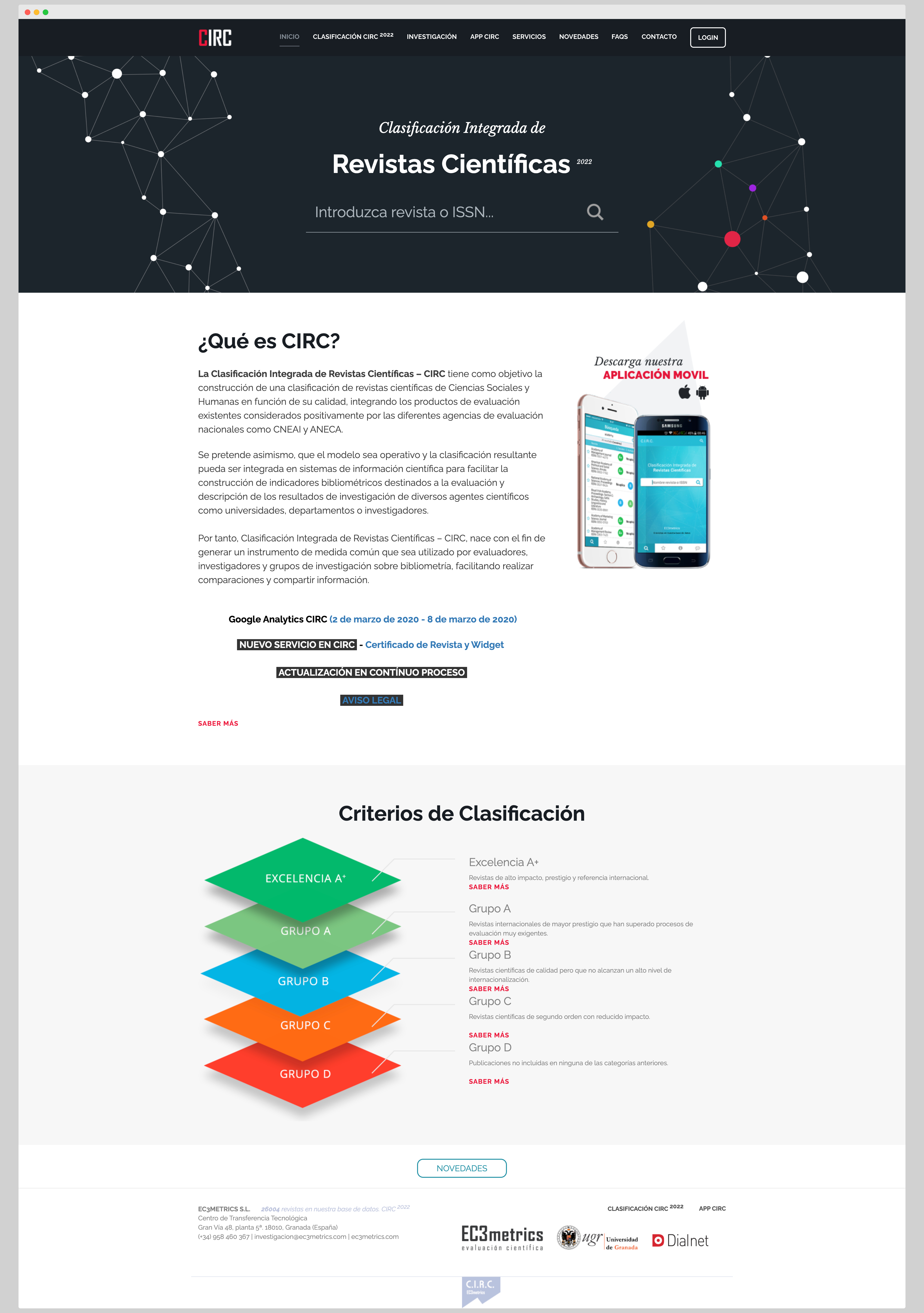 Imagen adicional 2 del proyecto Clasificación CIRC